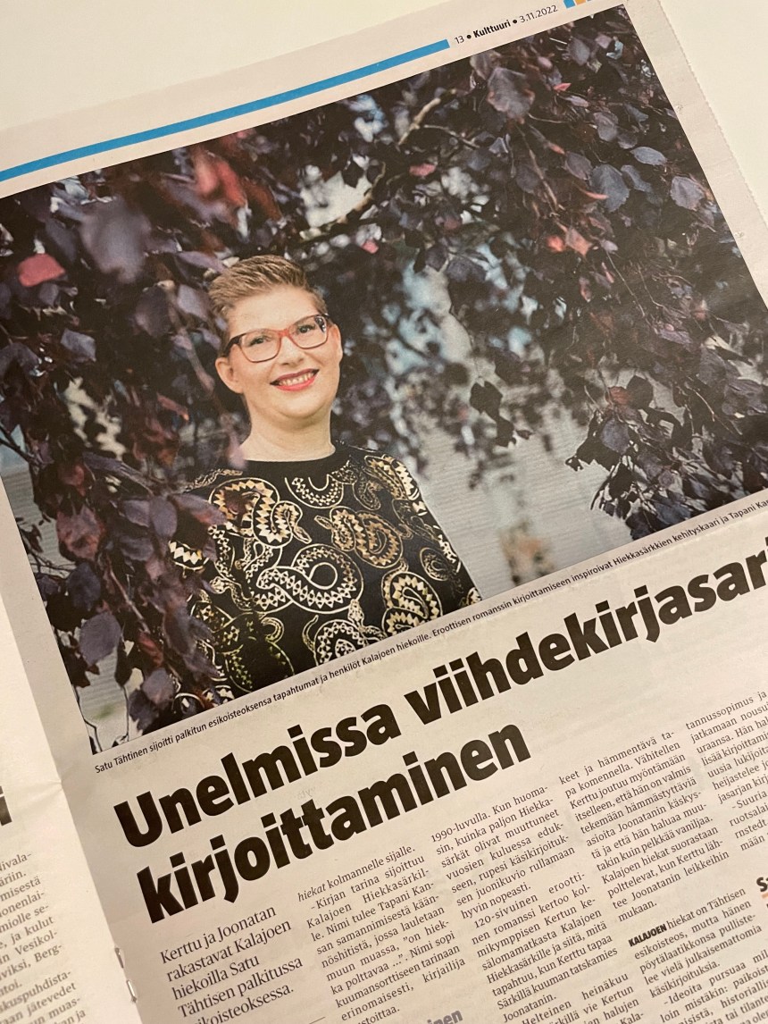 Juttu Kalajokiseutu-lehdessä