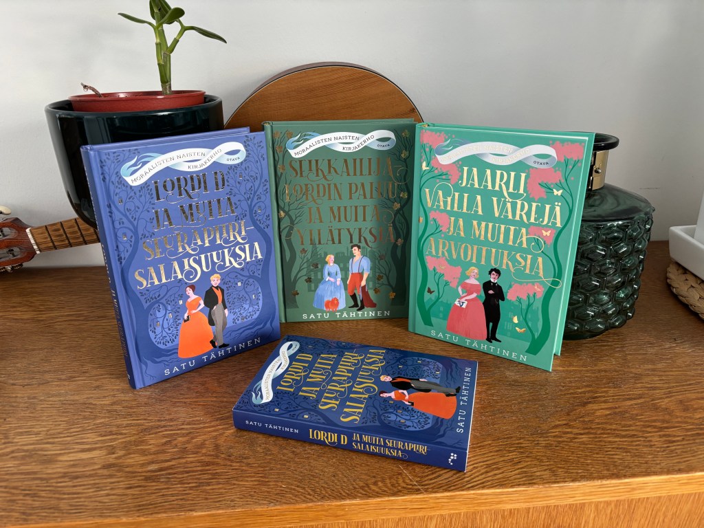 Moraalisten naisten kirjakerhon kirjat tällä hetkellä